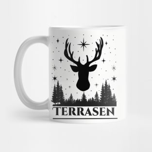 Terrasen deer and star design Mug